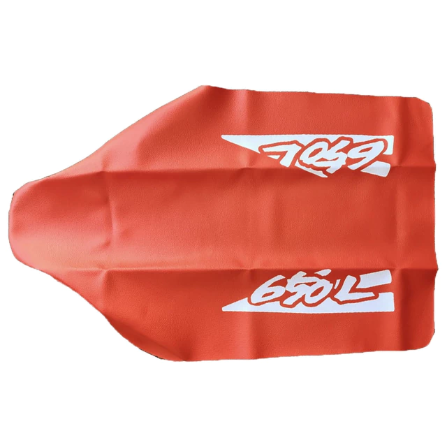 Funda de asiento + Bolso porta herramientas (Cartuchera) para Honda XR650L XR 650L 1994 - Naranja — foto 2