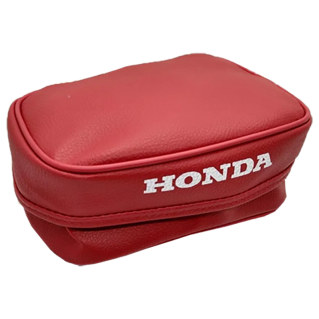 Funda de asiento + Bolso porta herramientas para Honda XR100 / XR100R 1997 - Color Rojo Negro — foto 2