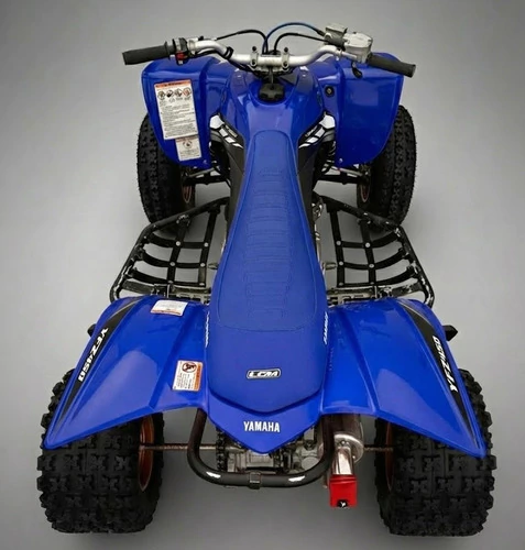 Funda de Asiento LCM Grip Antideslizante para Yamaha Raptor 700 - Color Azul con Tapizado Azul