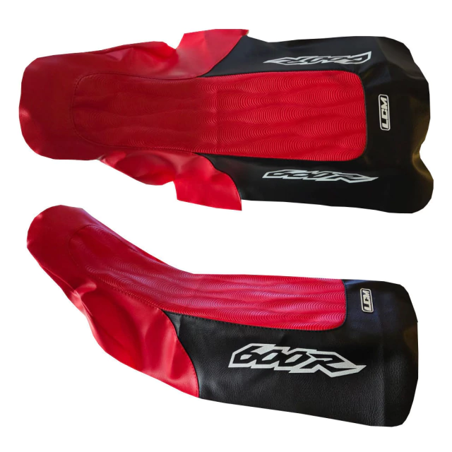 Funda de asiento LCM para Honda XR600 XR600R XR 600- Estilo Retro, Grip Extremo