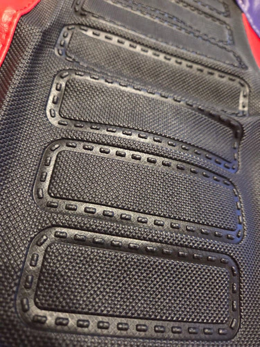 Funda De Asiento Para Xr600 Xr 600, 1988-2000 Antideslizante Violeta Oscuro — foto 4