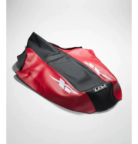 Funda De Asiento Para Xr650r Lomo Negro Ultragrip, Lat Rojo Rojo