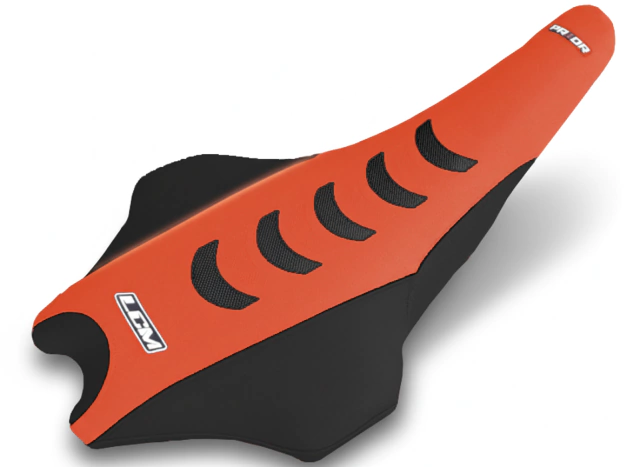 Funda de Asiento para Yamaha YFZ450R - Naranja y negro Ultragrip LCM