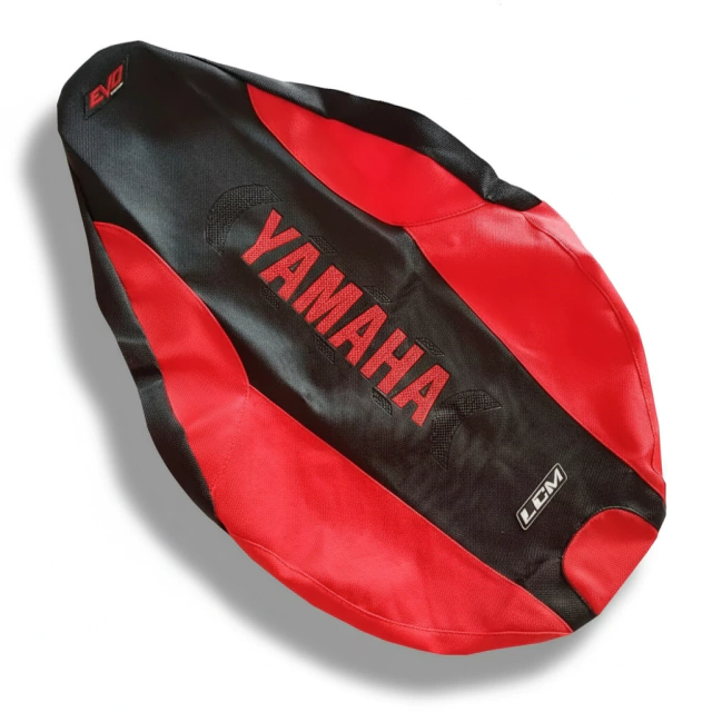 Funda de Asiento para Yamaha YFZ450R - Negro y Rojo Ultragrip LCM
