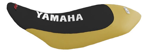 Funda de Asiento Tapizado LCM Premium para Yamaha Raptor 700 - Negro Amarillo — foto 2