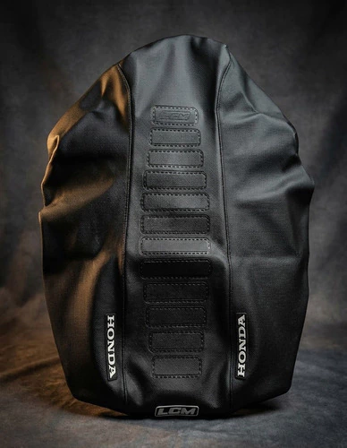 Funda De Asiento Ultragrip Negra Para Transalp 600 1987-1999 Negro — foto 2