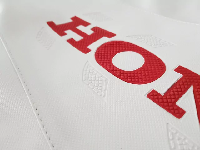 Funda de asiento Ultragrip para Honda XR600R XR 600R, 1988 - 2000, LCM, Color Blanco, Diseño E17 — foto 2