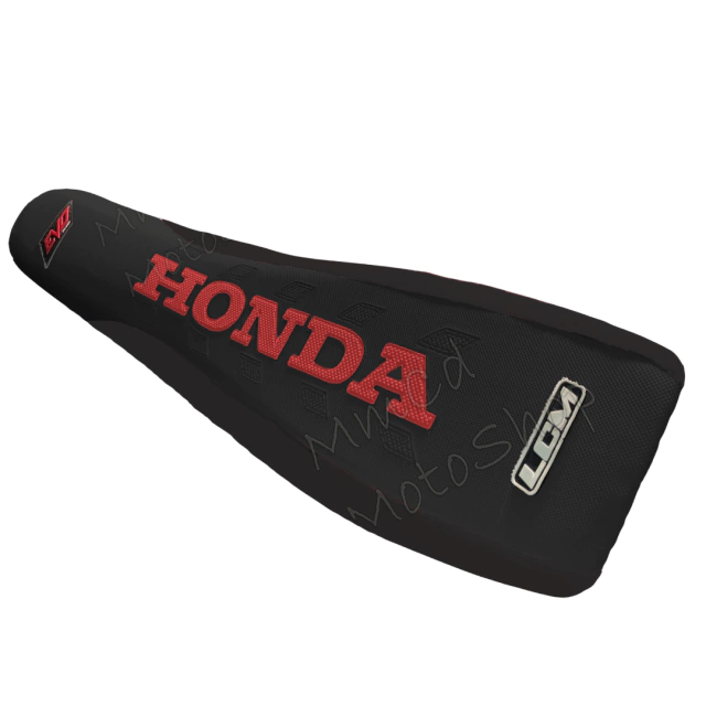 Funda de asiento Ultragrip para Honda XR600R XR 600R, 1988 - 2000, LCM, Color Negro, Diseño E1