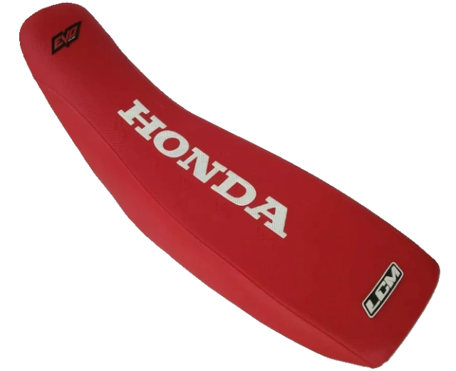 Funda de asiento Ultragrip para Honda XR600R XR 600R, 1988 - 2000, LCM, Color Rojo, Diseño E14