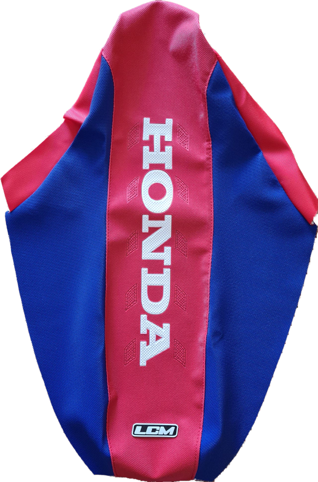 Funda de asiento Ultragrip para Honda XR600R XR 600R, 1988 - 2000, LCM, Color Rojo, Diseño E16