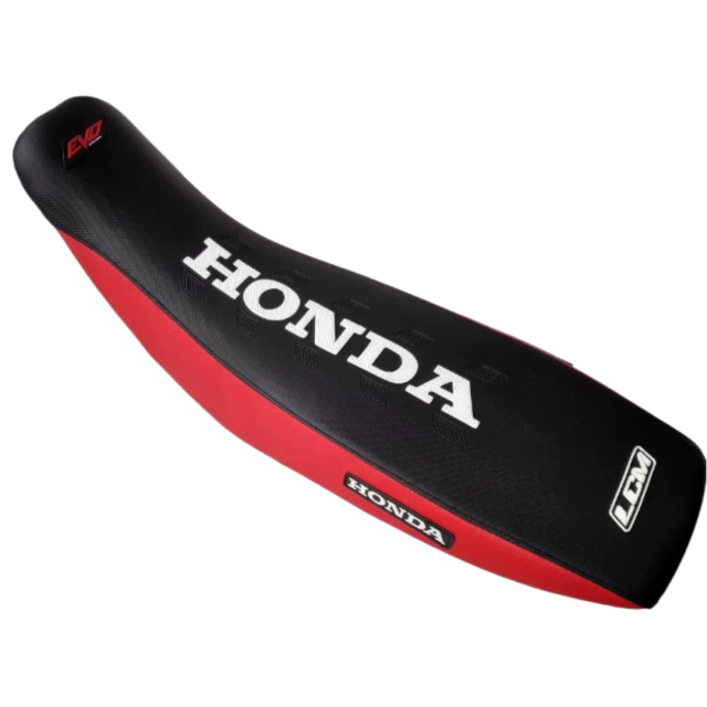Funda de asiento Ultragrip para Honda XR600R XR 600R, 1988 - 2000, LCM, Color Rojo, Diseño E6