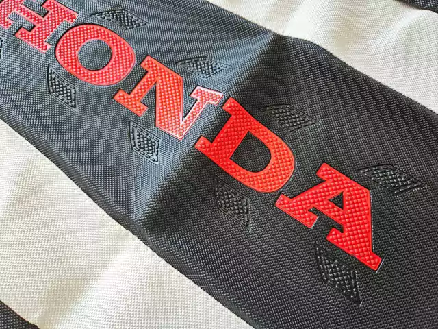 Funda de asiento Ultragrip para Honda XR650L XR 650L, todos los años, LCM, Color Negro, Diseño E3 — foto 2