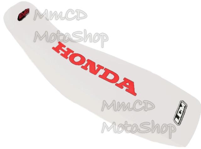 Funda de asiento Ultragrip para Honda XR650R XR 650R, todos los años, LCM, Color Blanco, Diseño E17