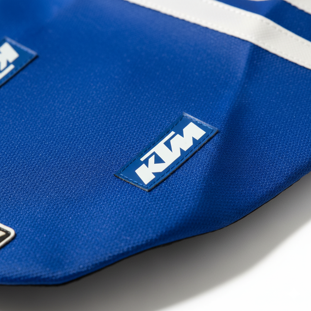 Funda De Asiento Ultragrip Para Ktm Sx / Exc 2023 2025 Azul - Lucas Oil — foto 3