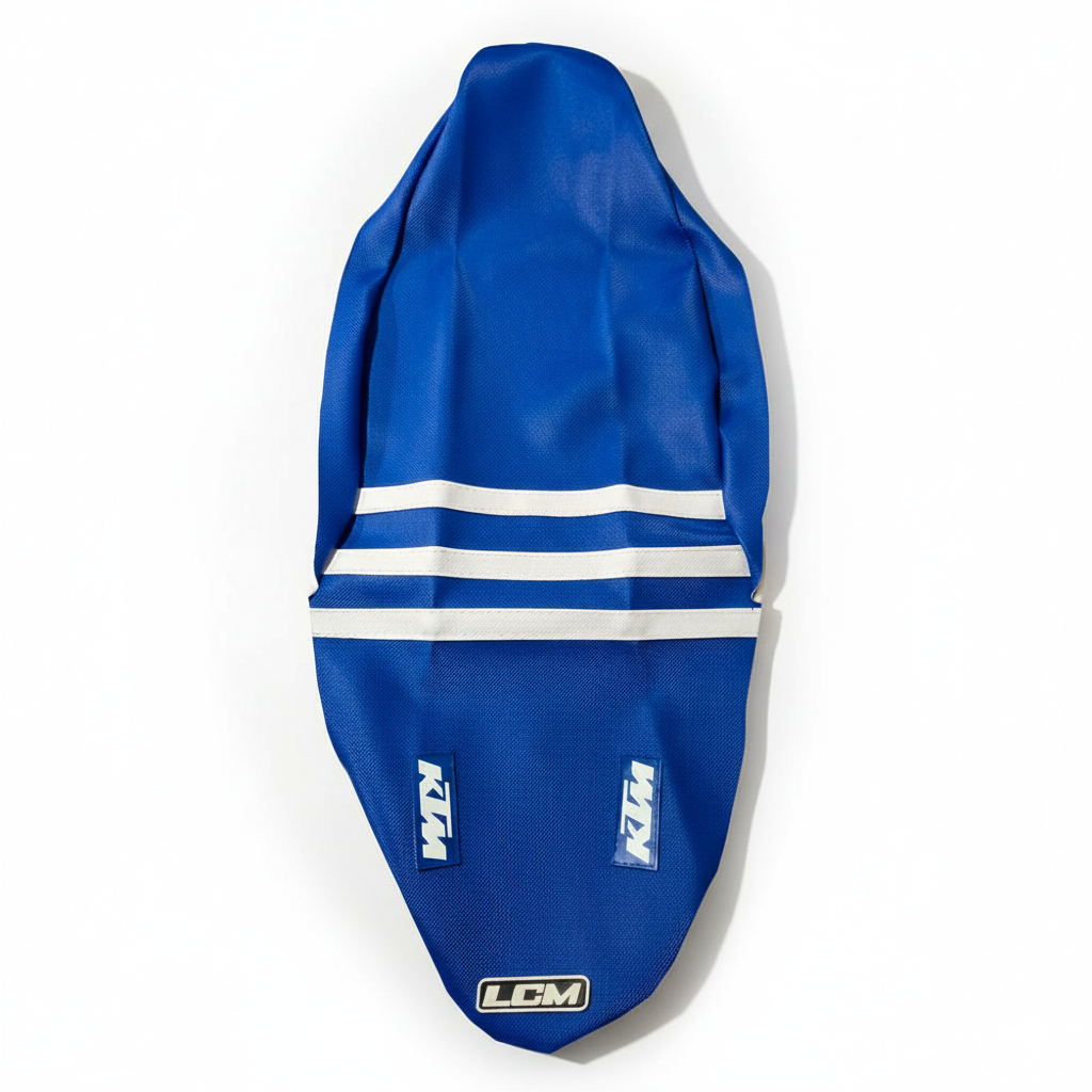 Funda De Asiento Ultragrip Para Ktm Sx / Exc 2023 2025 Azul - Lucas Oil — foto 4