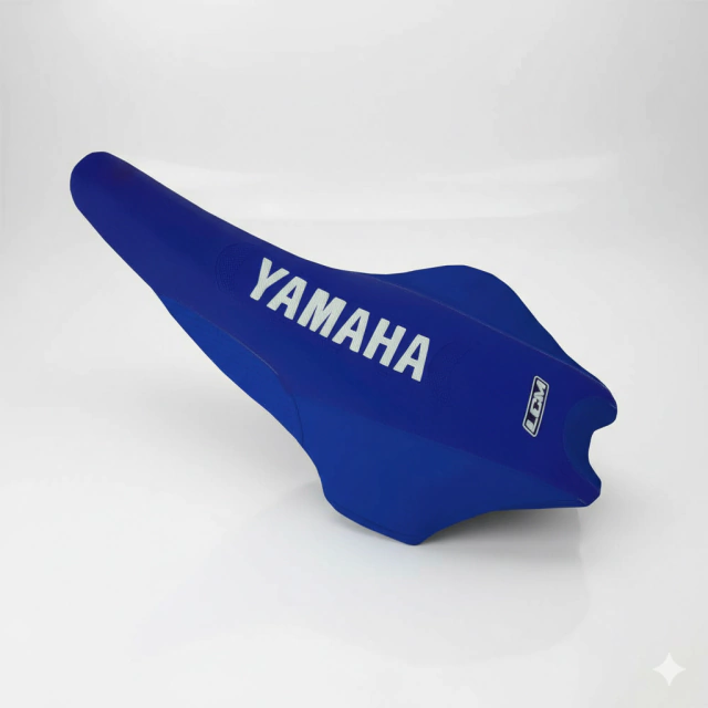 Funda de Asiento Yamaha YFZ450R - AZUL Y BLANCO Ultragrip LCM