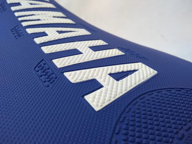 Funda de Asiento Yamaha YFZ450R - AZUL Y BLANCO Ultragrip LCM — foto 2