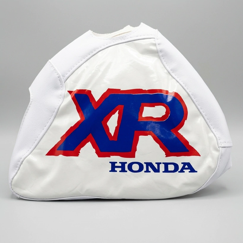XR100R Funda de Tanque Diseño 1992 XR80 1990-2000 Cuero Sintético y Vinilo