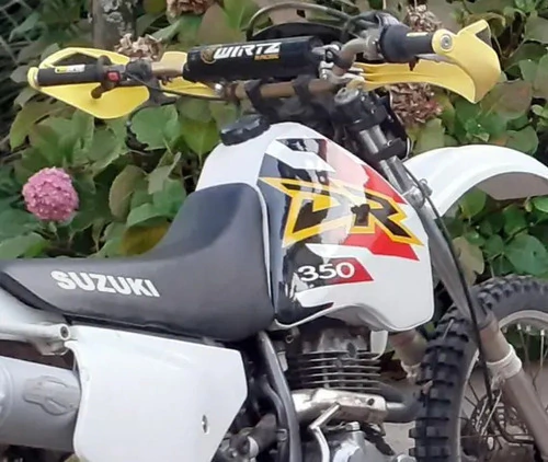 Funda De Tanque Suzuki Dr 350, Dr350r, 1997 Dr350s Amarillo Amarillo — foto 2