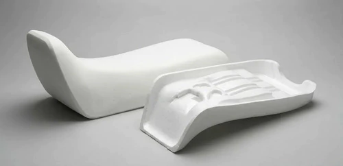 Goma Espuma Foam Asiento para Honda XR80 XR100 (1988-2000) - Alta Densidad Blanco