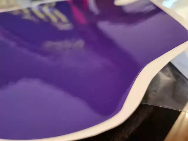 Gráficas Laterales y Porta Farol para Honda XR600R / XR 600 (1995) - Violeta - Vinilo Laminado Moldeable — foto 4