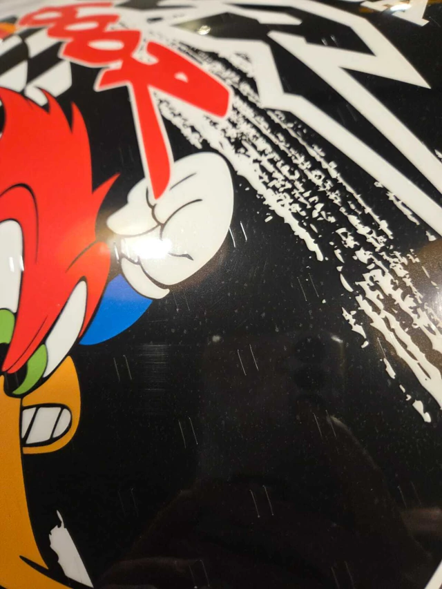 Gráficas Tanque para Honda XR600R 1988-2000 - Diseño Pájaro Loco| Microperforado — foto 4