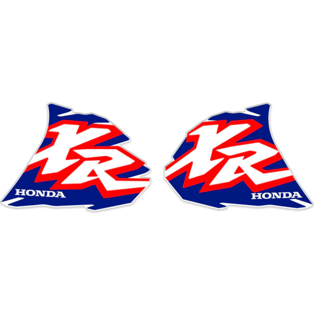 Gráficas Tanque para Honda XR600R simil 1996 Microperforados