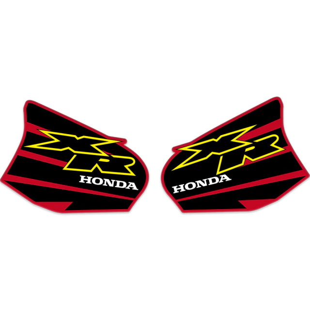Gráficas Tanque para Honda XR600R simil 2000 rojo Microperforados