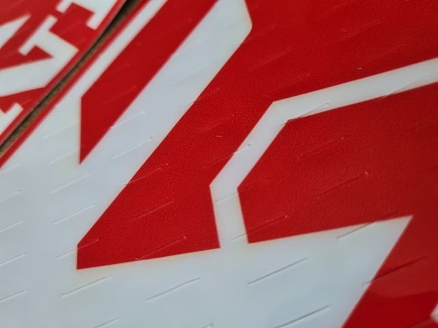 Gráficas tanque Premium 3M para Honda XR250R / XR 250R / XR250 - Modelo 1986 - Vinilo laminado grueso - color ROJO Y BLANCO — foto 4