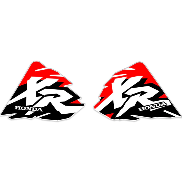 Gráficas tanque Premium para Honda XR250R / XR 250R y XR400R / XR 400- Modelo 1997- Vinilo laminado grueso