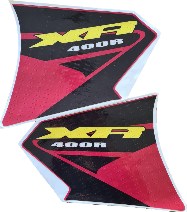Gráficas tanque Premium para Honda XR400R modelo 2003-2004 en vinilo laminado grueso. — foto 3
