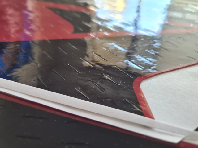 Gráficas tanque Premium para Honda XR400R modelo 2003-2004 en vinilo laminado grueso. — foto 4