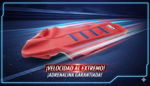 Honda Crf 250 Crf 450 2014-2022 Funda Asiento Lcm Rojo Azul Rojo — foto 5