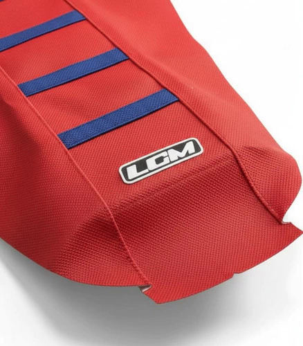 Honda Crf 250 Crf 450 2014-2022 Funda Asiento Lcm Rojo Azul Rojo — foto 9