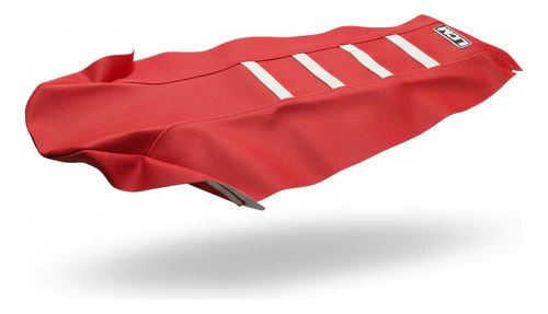 Honda Crf 250 Crf 450 2014-22 Funda Asiento Grip Rojo Blanco — foto 2