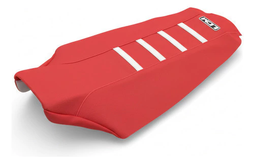 Honda Crf 250 Crf 450 2014-22 Funda Asiento Grip Rojo Blanco — foto 3