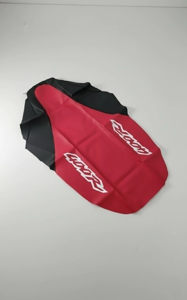 Honda XR400 XR 400 XR400R 1997 - Funda de asiento - Tapizado - Combinado Rojo/Negro — foto 2