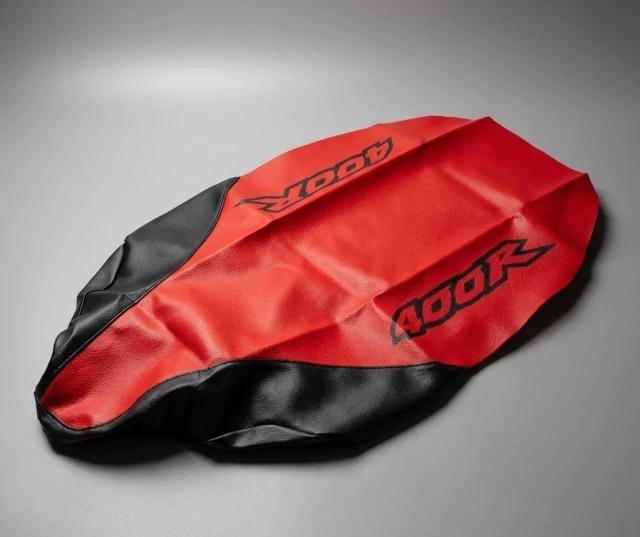 Honda XR400 XR 400 XR40R 1998-1999 - Funda de asiento - Tapizado - Combinado Rojo/Negro — foto 2
