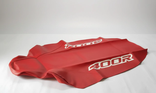 Honda XR400 XR 400 XR400R 2000 - Funda de asiento - Tapizado - Rojo — foto 2