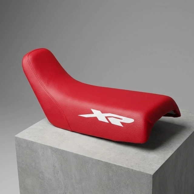 Honda XR400 XR 400 XR400R 2001 - Funda de asiento - Tapizado - Rojo — foto 3