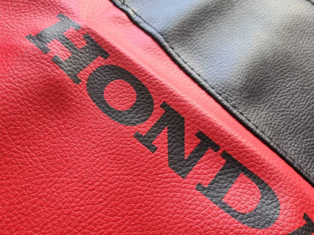 Honda XR400 XR 400 XR400R 2002 - Funda de asiento - Tapizado - Combinado Rojo/Negro — foto 3