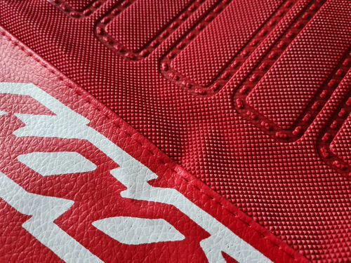 HONDA Xr400 Xr 400 / Xr400r Funda Asiento Lcm Ultragrip Rojo — foto 3