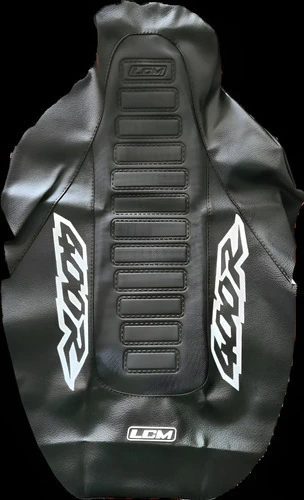 Honda Xr400 Xr 400 Xr400r Funda asiento Ultra Grip Negro Lcm Negro — foto 2