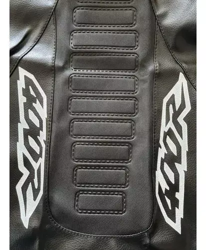 Honda Xr400 Xr 400 Xr400r Funda asiento Ultra Grip Negro Lcm Negro — foto 3