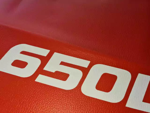 Honda XR650L XR 650L 1992 - Funda de asiento - Tapizado - Naranja — foto 3