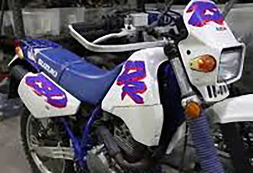 Kit Calcos Para Suzuki Dr250 Dr 250 Dr250 Azul Gloss 1993 — foto 2