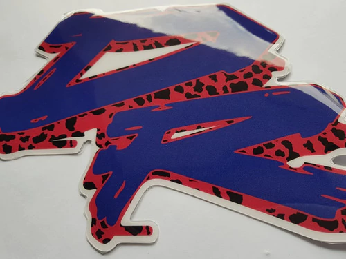 Kit Calcos Para Suzuki Dr250 Dr 250 Dr250 Azul Gloss 1993 — foto 5