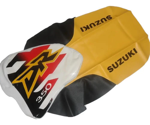 Kit Funda Asiento + Funda Tanque Para Suzuki Dr350 Dr 350 98 Amarillo