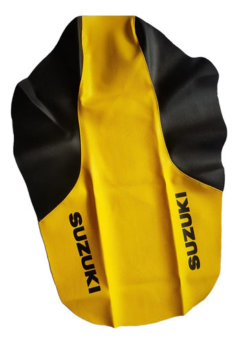 Kit Funda Asiento + Funda Tanque Para Suzuki Dr350 Dr 350 98 Amarillo — foto 8