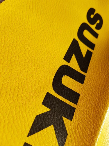 Kit Funda Asiento + Funda Tanque Para Suzuki Dr350 Dr 350 98 Amarillo — foto 9